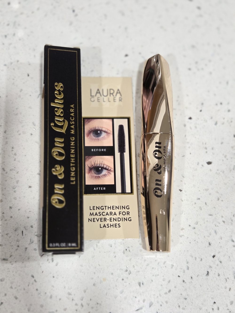 Laura Geller On & On Lashes Lengthening Mascara - BLACK